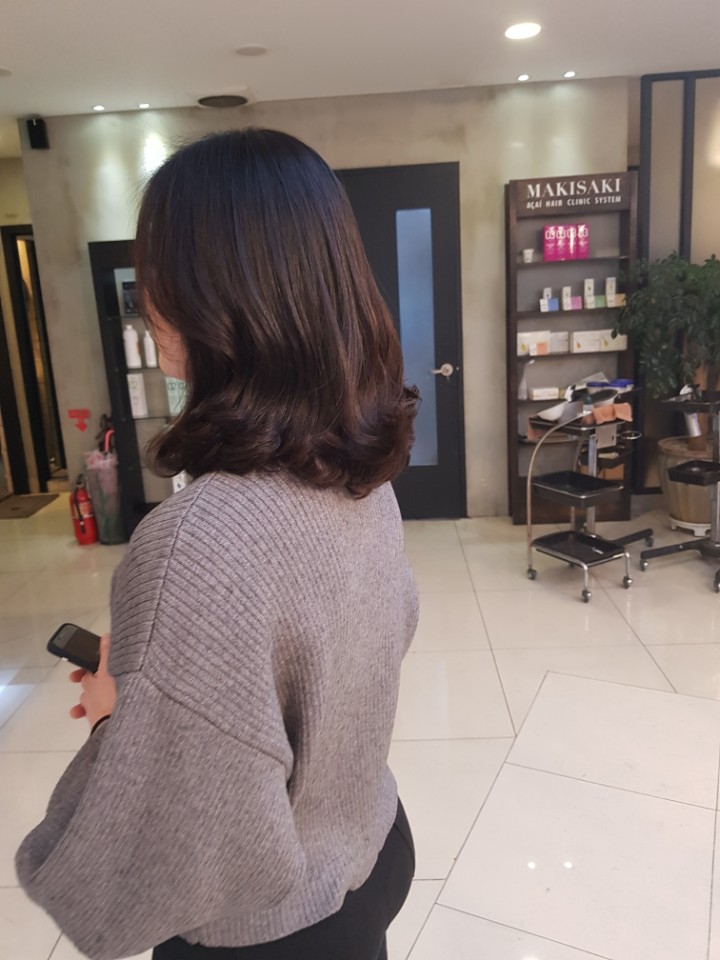 수빈헤어라인 이미지