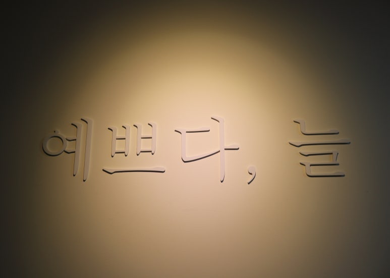예쁘다;늘 이미지