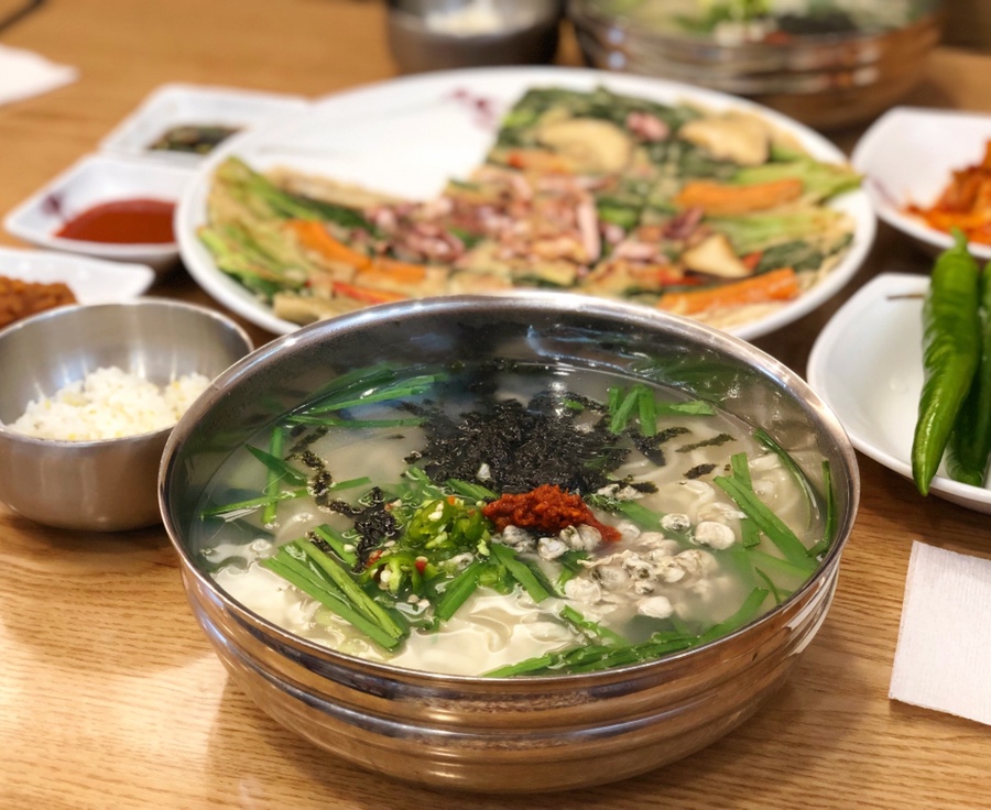 와촌재첩손칼국시 이미지
