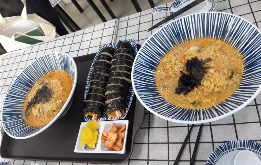 라미김밥 이미지