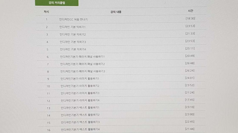 인디자인 이미지