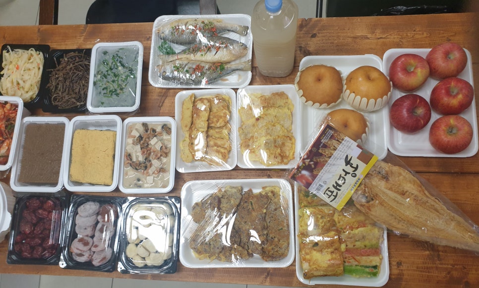 전주제사음식 이미지