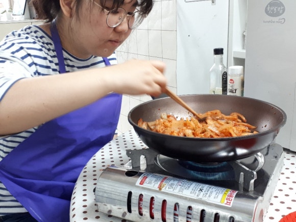 민들레떡한과 이미지