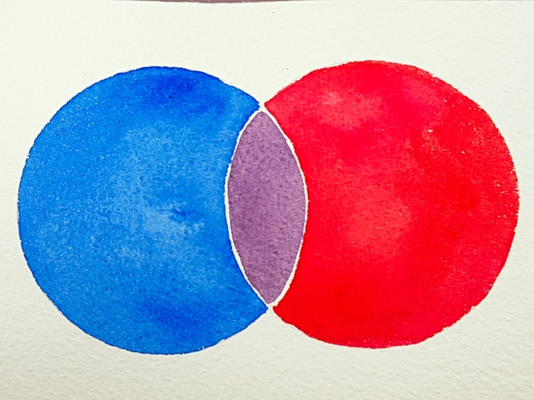 물감을 섞어 원하는 색으로 만드는 방법 1 - 색 만드는 법 기초 : 네이버 블로그