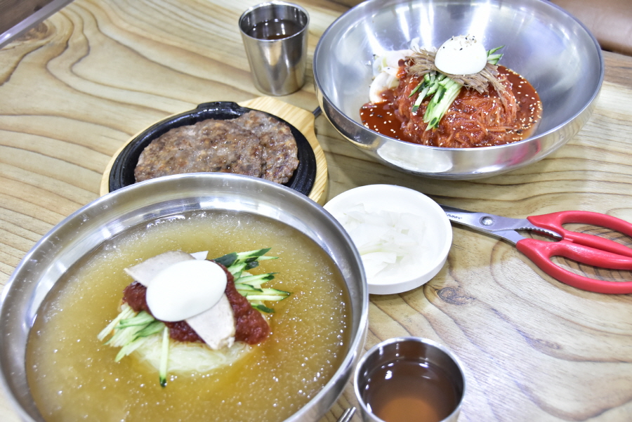달전밀면 이미지