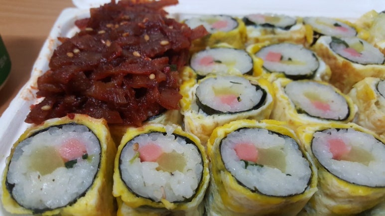 봉천동진순자계란말이김밥 이미지