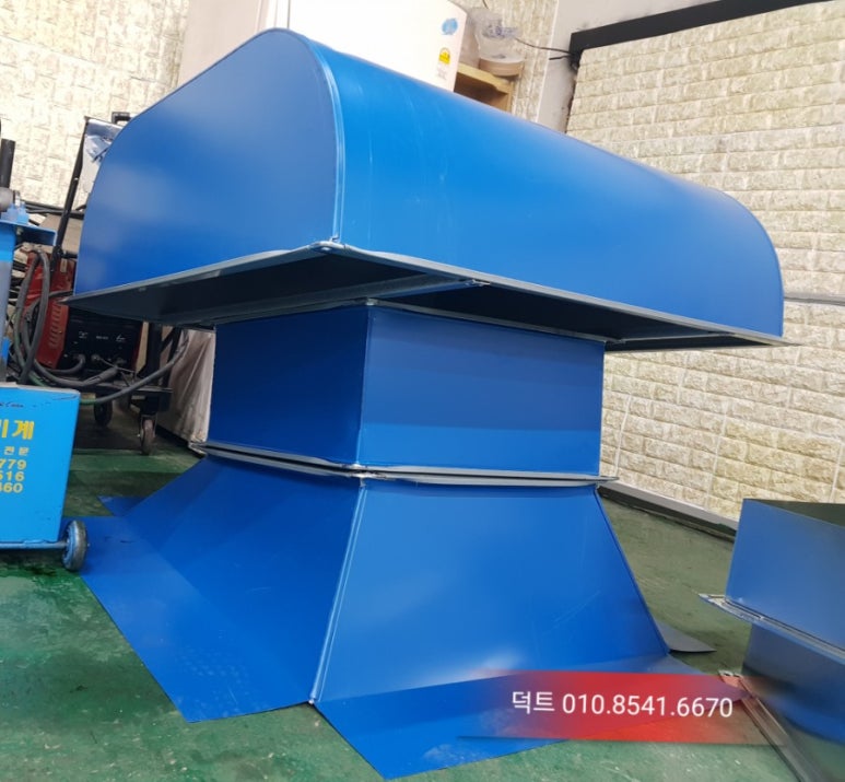 루프팬/벤츄레타/각형덕트/칼라함석/제작 : 네이버 블로그