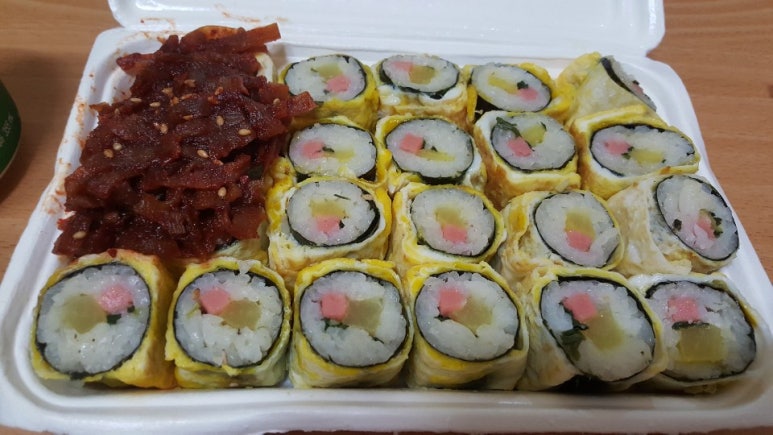 봉천동진순자계란말이김밥 이미지