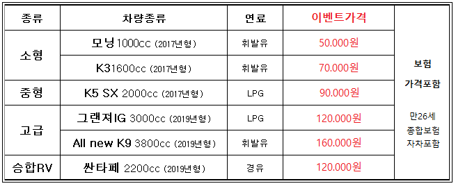 블루렌트카주 이미지