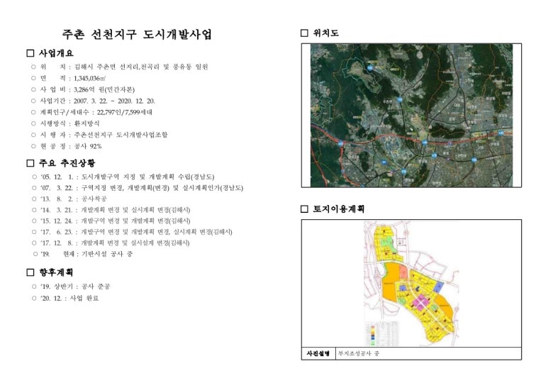 신문1지구 도시개발사업 이미지