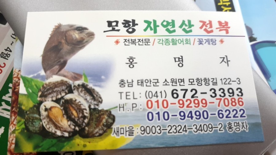 모항자연산횟집 이미지