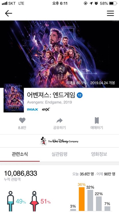 CGV 대학로 8관 이미지