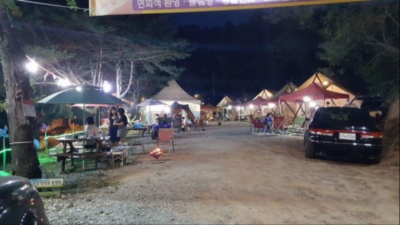 논산 탑정호 글램핑 이미지