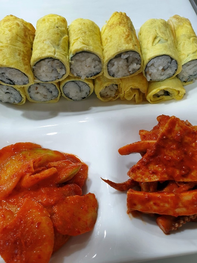 충무김밥 이미지