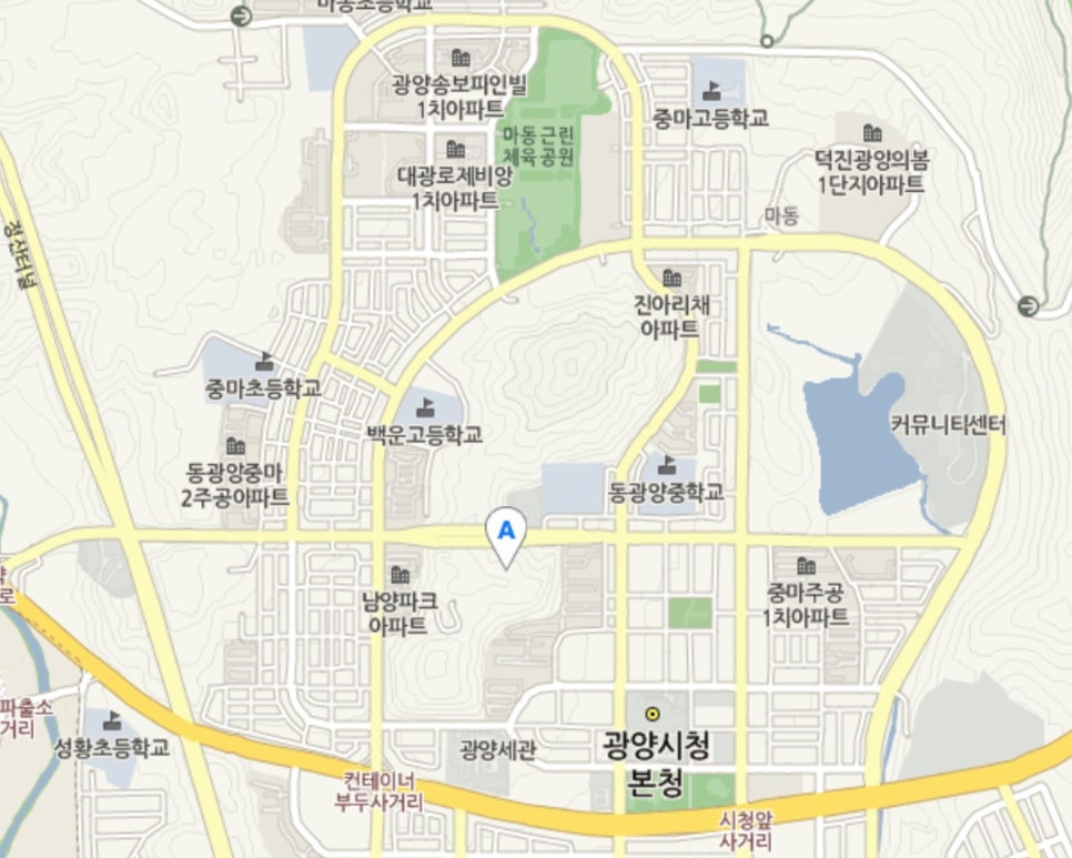 마동근린공원산책로 이미지