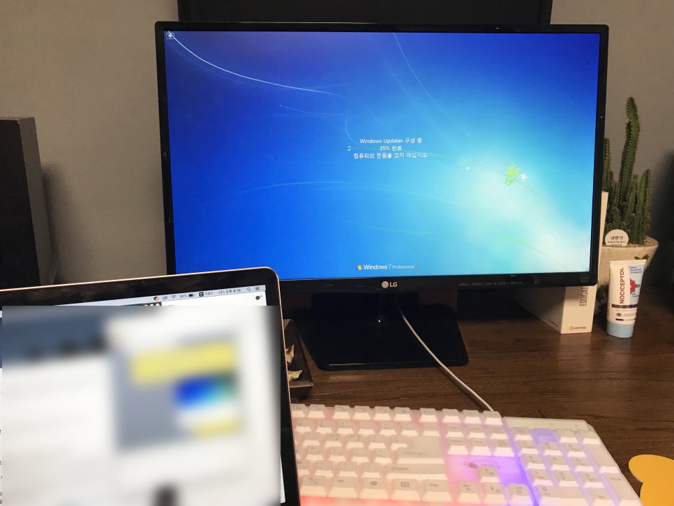 윈도우 업데이트 35 무한 로딩 해결방법 Windows Updates 구성중 네이버 블로그