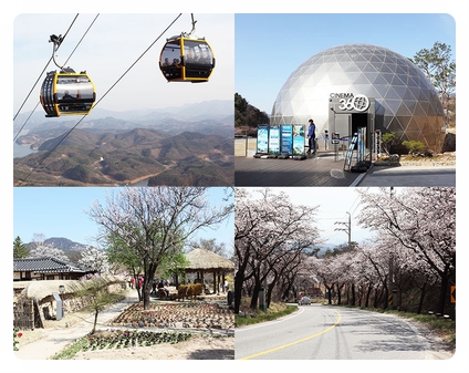 청풍로프웨이모노레일 이미지