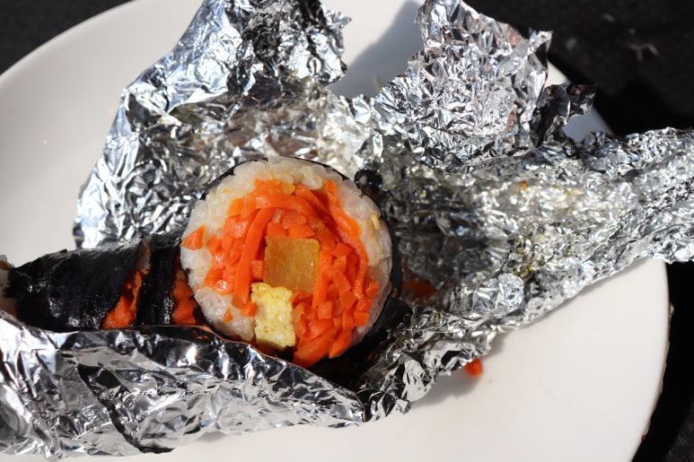 옛날김밥 이미지