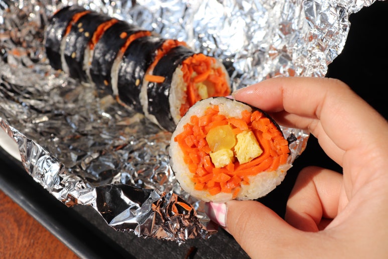 옛날김밥 이미지