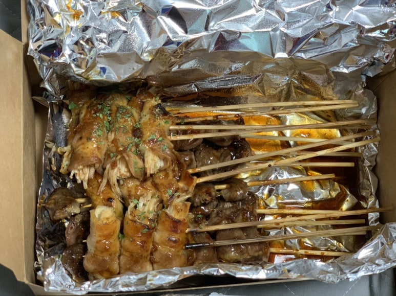 불타는닭꼬치 이미지