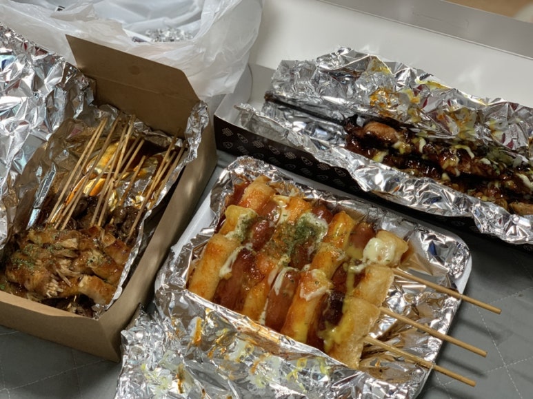 불타는닭꼬치 이미지