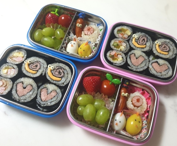 달팽이김밥 이미지