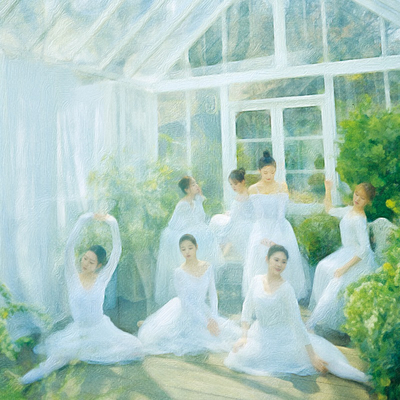 토끼가사는정원 이미지