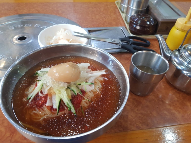 모라가야밀면 이미지
