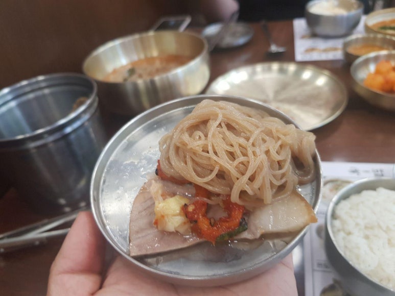 백그릇냉면 이미지