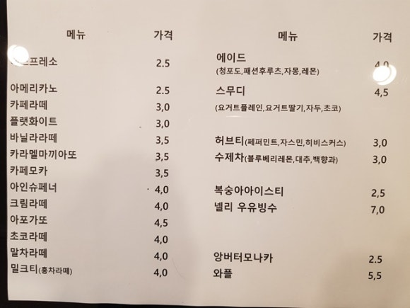 카페넬리 이미지