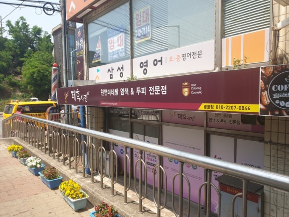 태후사랑머리염색두피 이미지