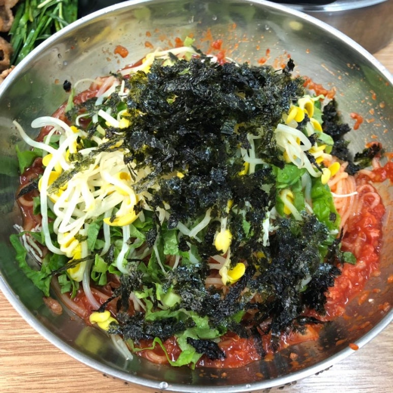 명인국수와숯불냉면 이미지