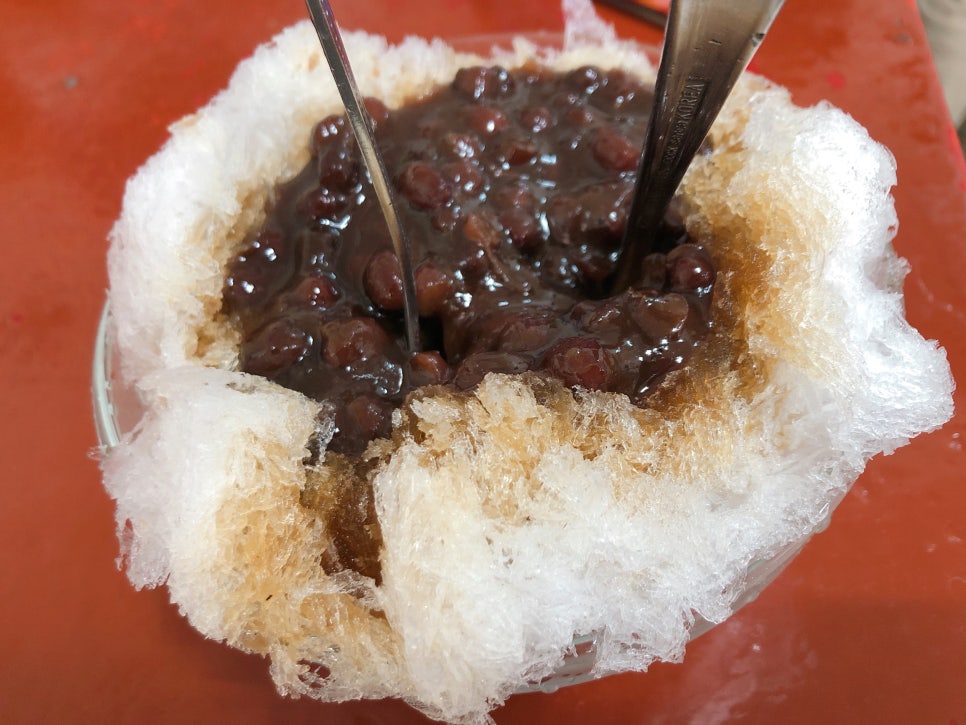 진주팥빙수 이미지