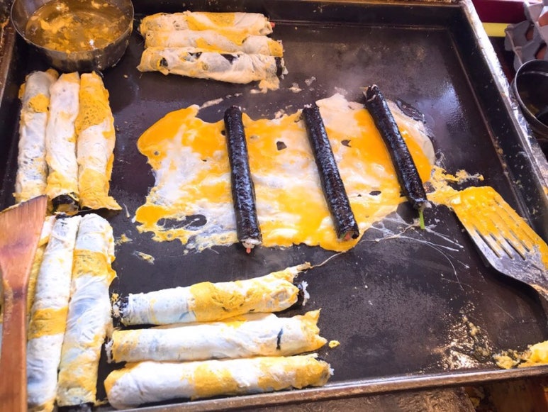 달인즉석계란말이김밥 이미지