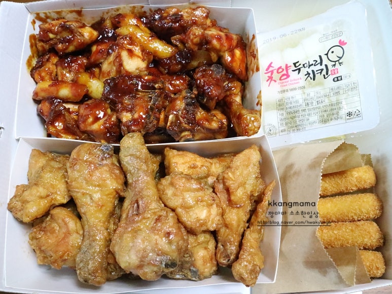 숯양두마리치킨 이미지