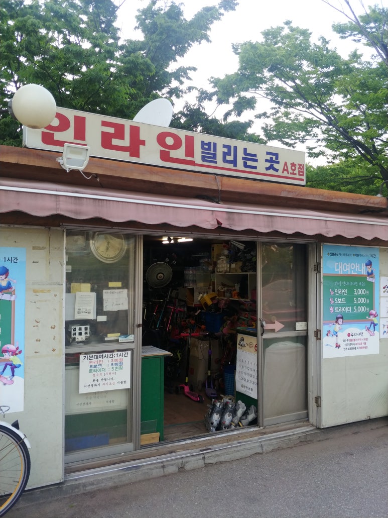 여의도공원인라인대여소 이미지