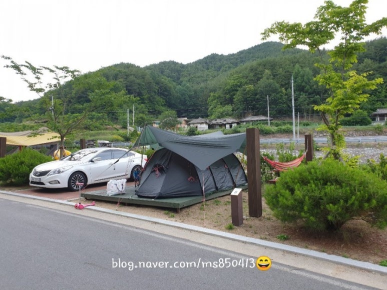 증산수도계곡캠핑장 이미지