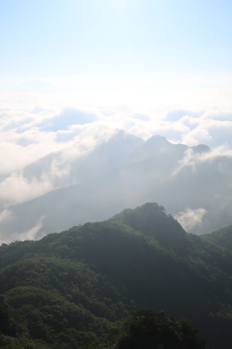 산정상 이미지