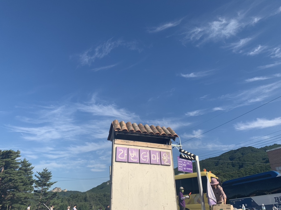 고성라벤더오토캠핑장 이미지