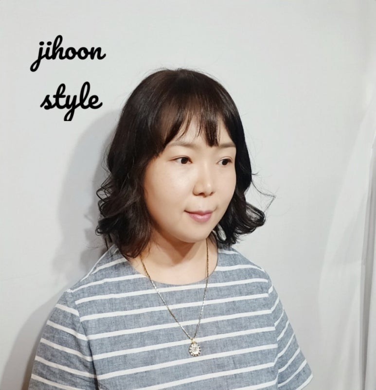 볼류미헤어 이미지