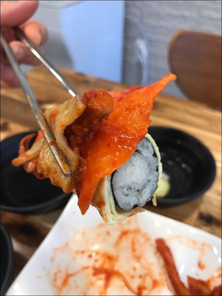 시장충무김밥 이미지