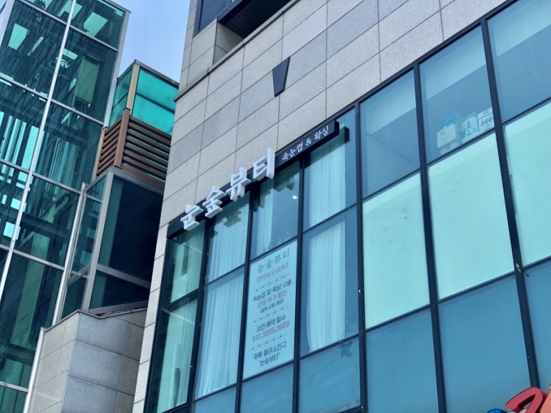 눈숲 이미지