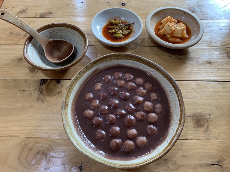 옛날팥죽 이미지