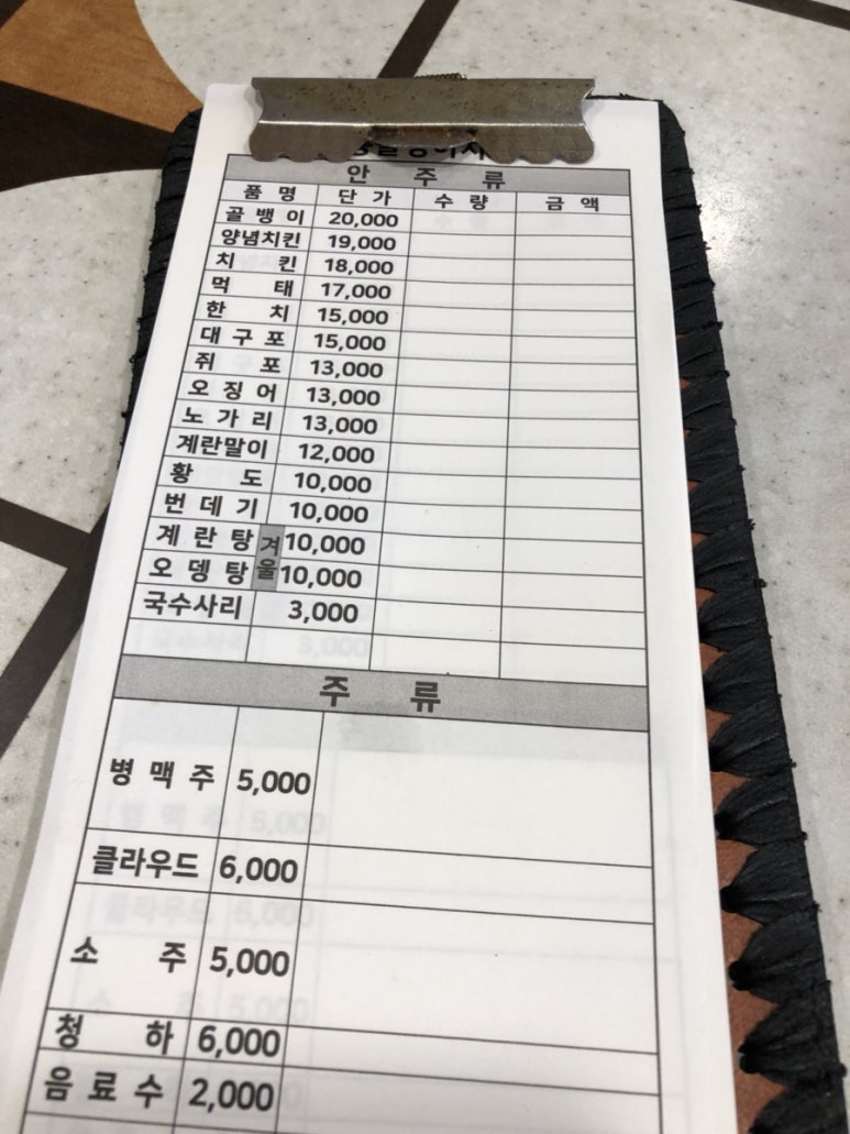 다동골뱅이치킨 이미지