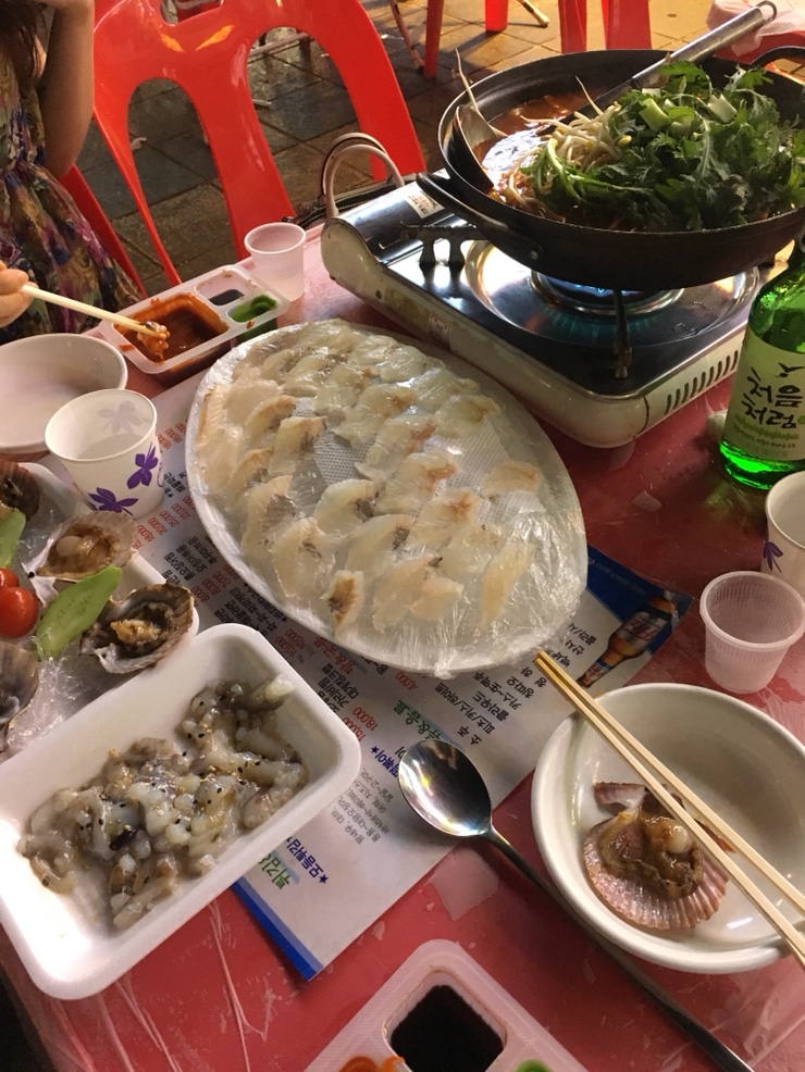 어시장횟집 이미지