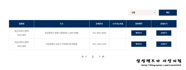 블루렌트카동 이미지