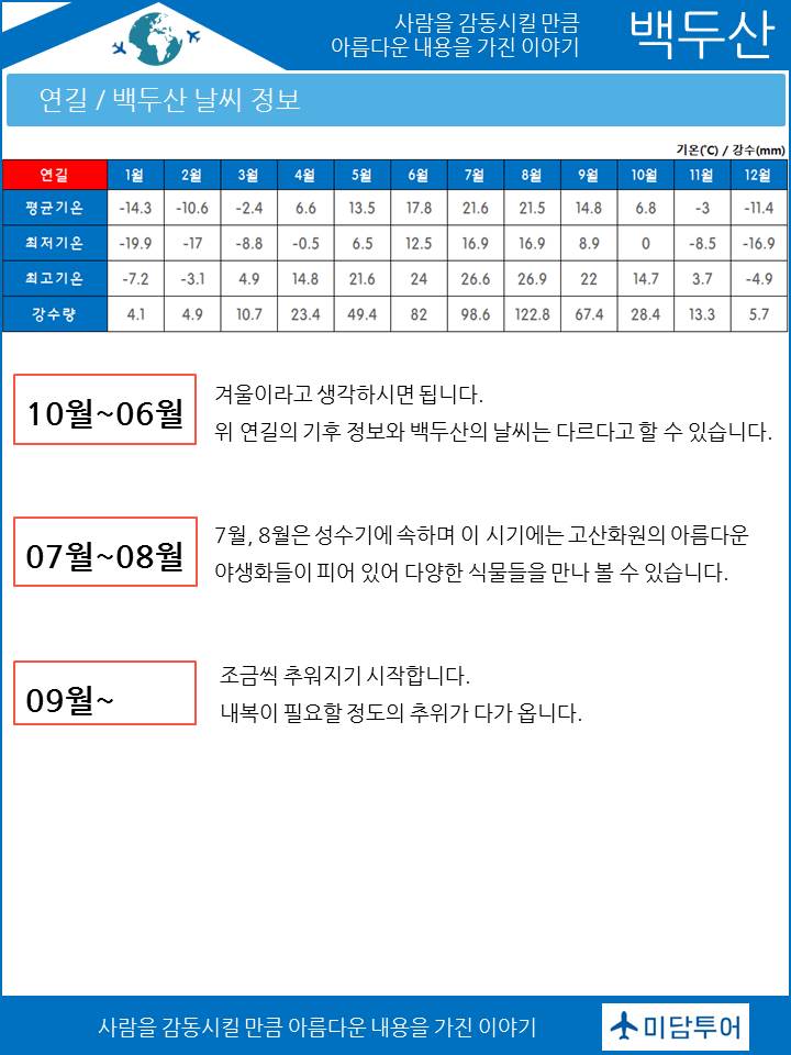 백두산관광여행사 이미지