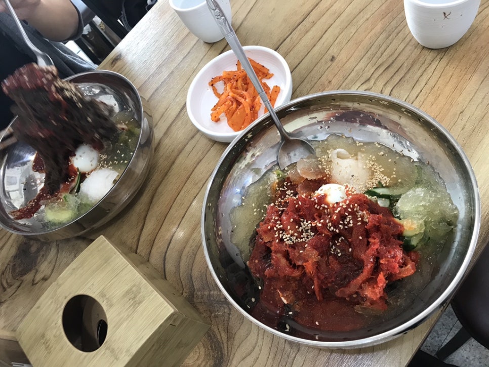 독도얼큰이냉면 이미지