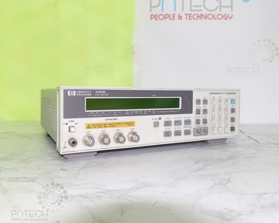 중고 계측기 판매 렌탈 매입 HP 4263B LCR Meter (100Hz100kHz) LCR미터 대여 매각 수리 네이버 블로그