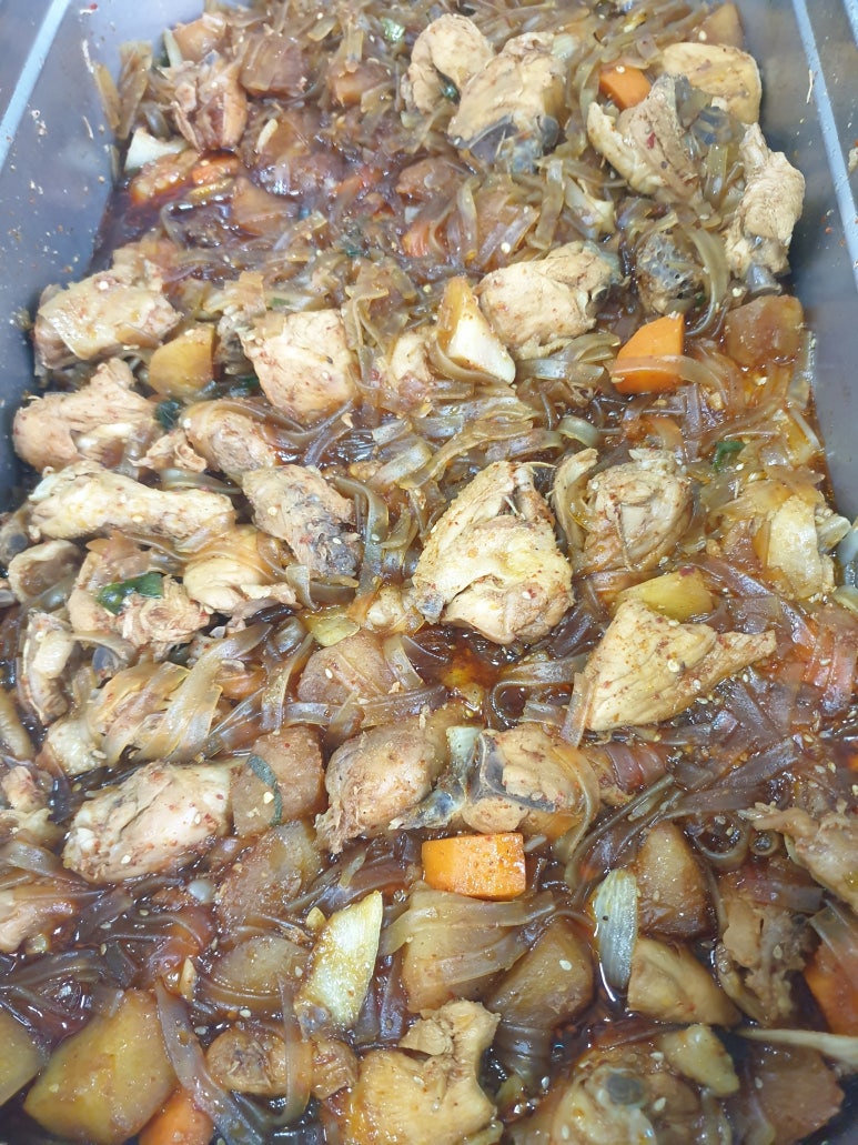 메가찜닭 이미지